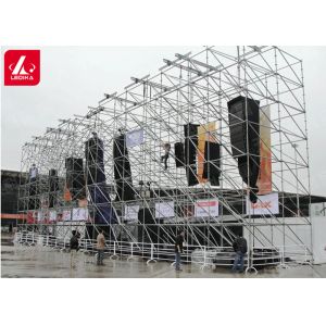 Stable Steel Layher Truss Hanging Speaker Stands For Concerts