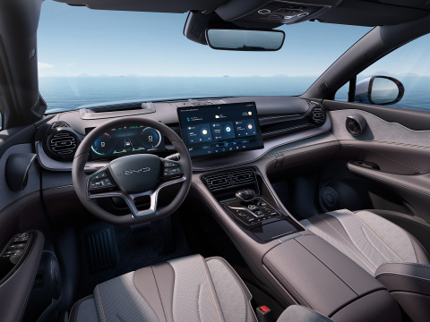 2023 BYD Frigate 07 DM-P 175km 4WD Plug-in Hybrid Electric Energy Car Adults Vehicle