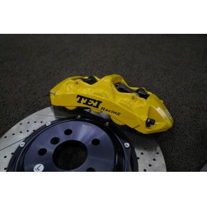 China BMW E39 / E39 M/E39 M5 5-Series Front 1997 2003 Front BBK 18 Inch Wheel 355*32mm Drilled And Slotted Rotor on sale