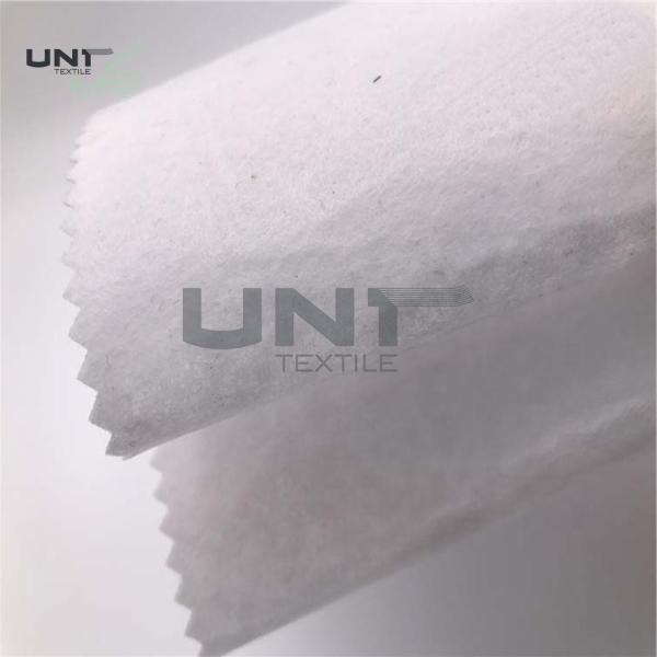 Soft Chemical Bond Nonwoven Embroidery Backing Fabric Fusible For Garment