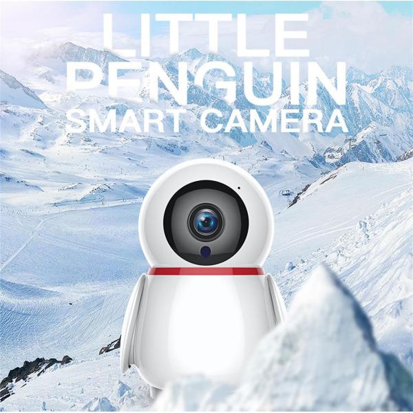 Smart Indoor P/T Camera with Lan Port Penguin Shape(TV-228ZD-2MP)