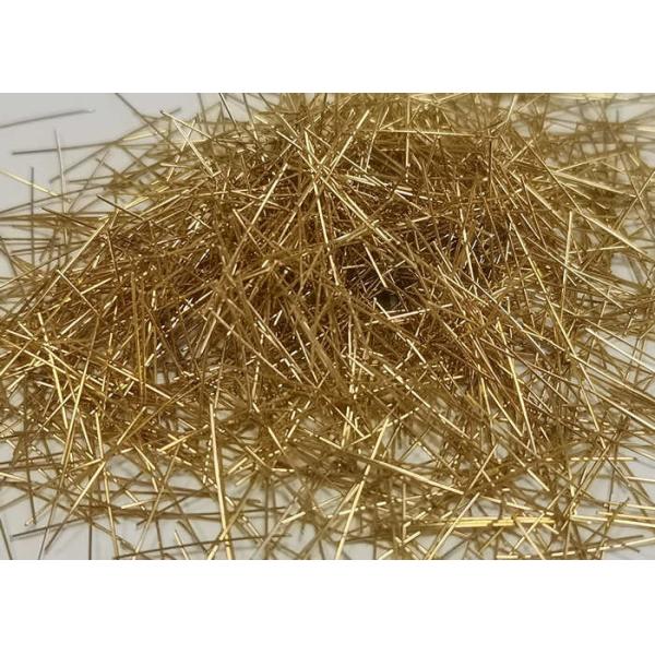 Buy Copper Concrete Micro Steel Fiber 6mm Length For Precast Slab at wholesale prices