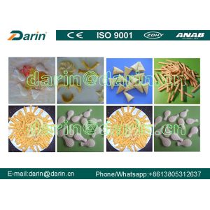 Fried Extruded 3D Pellet Snack Extruder Machine with CE