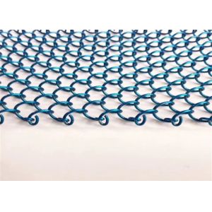 Anodic Oxidation Metal Mesh Curtains Dividers