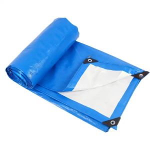 6*6-16*16 Density Double Faced Waterproof Pe Coated Tarpaulin in Canvas for