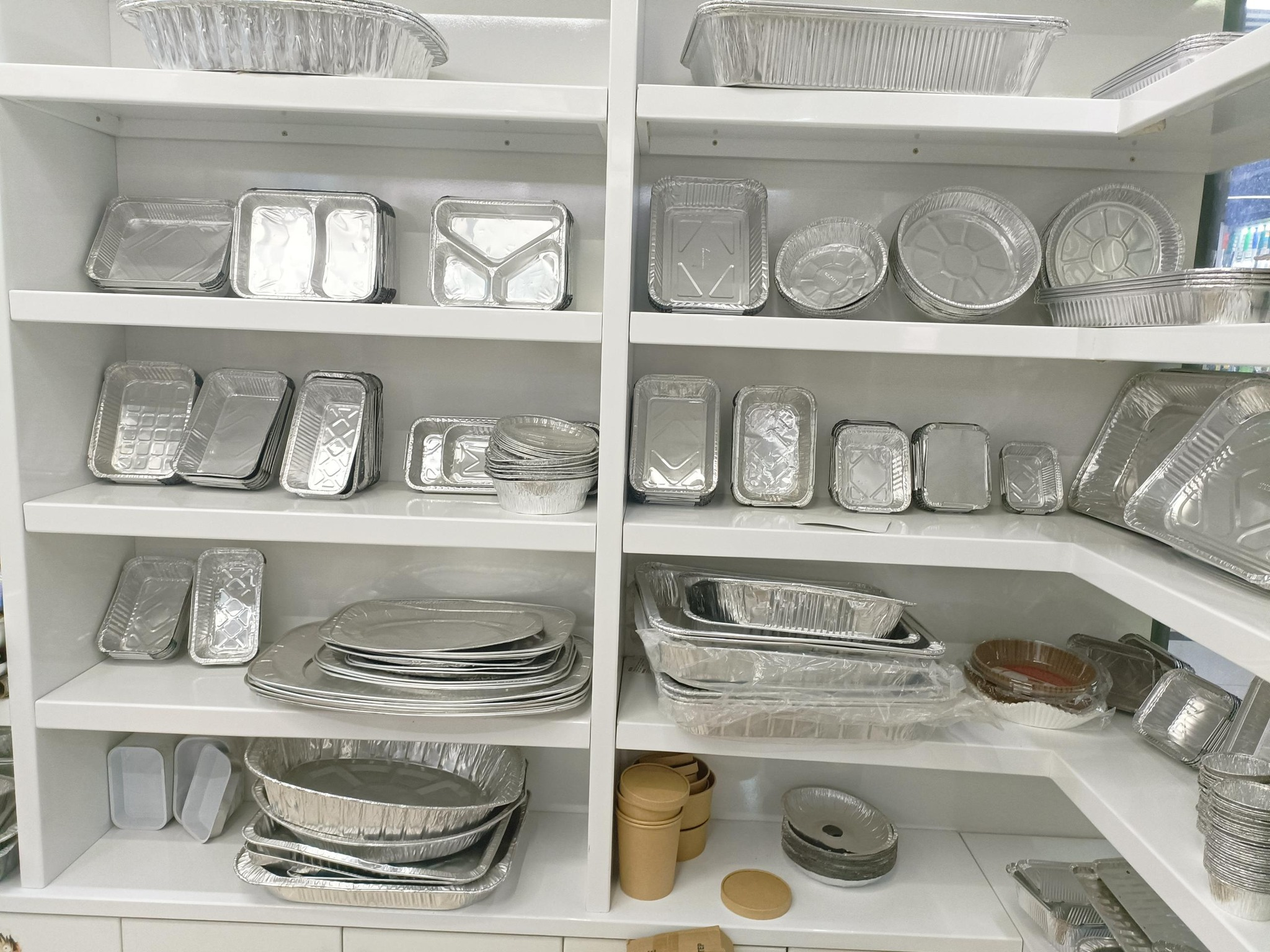 32oz Aluminum Foil Lunch Box Freezer Safe Leak Proof