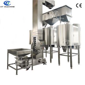 Sturdy Durable Whole Kernel Peanut Blanching Machine Hazelnut Blancher with PLC