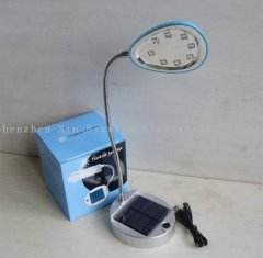 8LED solar desk lamp