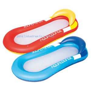 160cm Water Swim Inflatable Air Mattress Lounger with Mesh Pool Float
