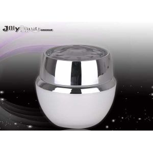 Quality Material PMMA Plastic Jars With Lids 50ml Empty Cosmetic Jars for sale