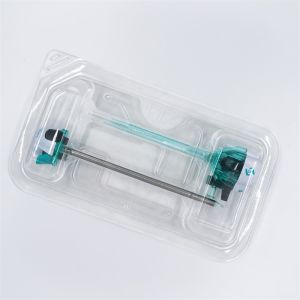 Surgsci EO Sterilized Transparent Tip Laparoscopic Disposable Optical Trocar 5mm