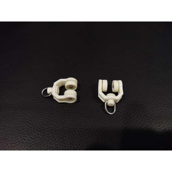 Aluminum European Middle Curved Square Rail 19mm Diameter