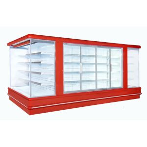 Upright Display Freezer Open Deck Chillers Danfoss 4450*2370*2060