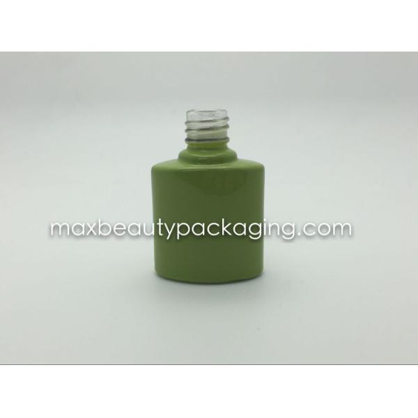 special powder coating gel polish bottle double coating gel polish bottle nail polish packaging cap and flat brush
