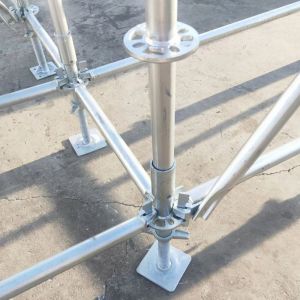 Ringlock System Staging Scaffolding Painted Q235 Steel 2m EN12811 Standard