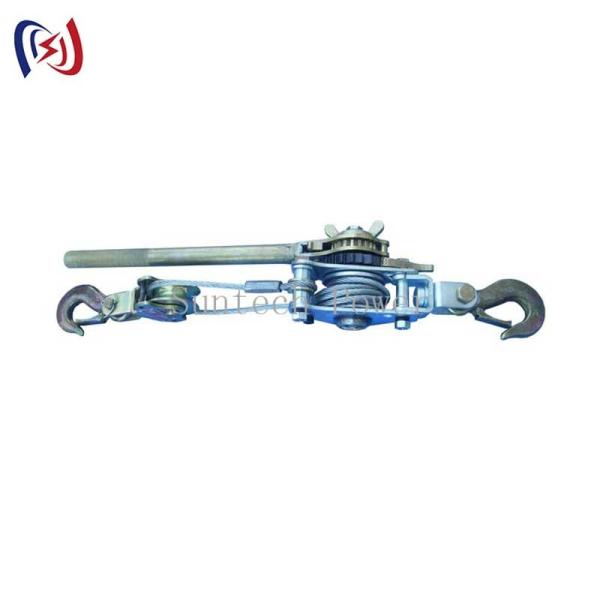 Buy ​​Ratchet Cable Puller Tightener Steel Construction Non Slip Grip Adjustable Jaw For Wire Rope Strand​​ at wholesale prices