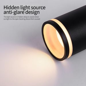 Restaurant Ceiling Mount Track Lighting , GU10 Black Ceiling Track Lights 7w