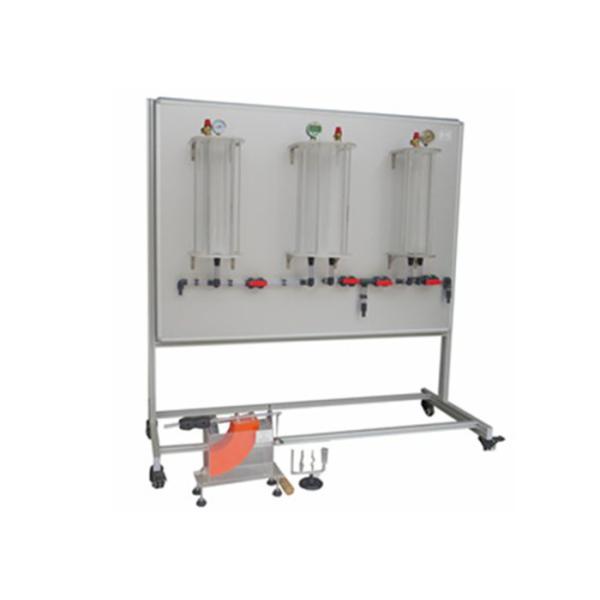 Buy SSEDU Fluid Mechanics Lab Equipments Aluminum Hydrostatics Bench 200KG at wholesale prices