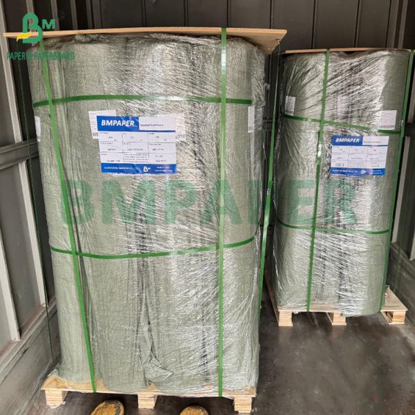 Buy 0.35mm 0.55mm Washable Kraft Paper Fabric For Tote Bags Waterproof Sewing at wholesale prices