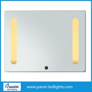Frameless Square Oval Illuminated Bathroom Mirror With Demister