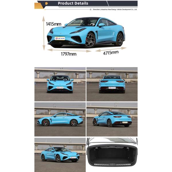 2024 Neta GT560 4 Seats Pure Electric SUV Car Electric Cars Maximum torque Nm 620N.m