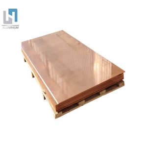 C26800 C67400 Copper Metal Plates With Polished Mill Surface