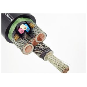 China Metallic Screened Rubber Sheathed Cable 0.66 / 1.14 KV CE KEMA Certification on sale