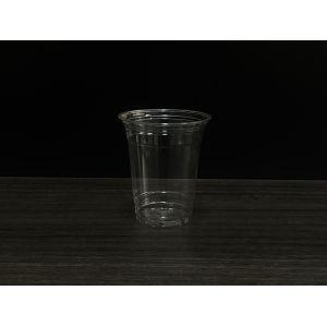 Beverage Cornstach Biodegradable PLA Cups With Lids Single Wall