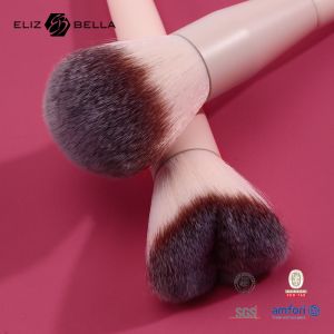 8pcs Wooden Handle Cosmetic Brush Sets Two Colors Nylon Hair Make Up Beauty