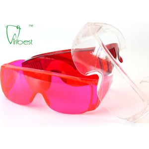 Transparent Dental Protective Wear , PC Lens Anti Dust Safety Glasses