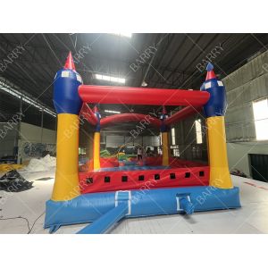Commercial Inflatable Jumping Castle Cartoon Combo Bounce House With Slide