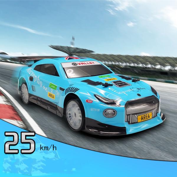 1 14 Ratio LED Light Drift Electric 4WD Racing Car with 2.4G Speed Remote Control