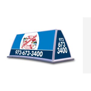 4000cd Magnetic Taxi Light Box Rectangle 28cm Taxi Top Light