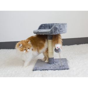 34cm Interactive Sisal Cat Scratching Post