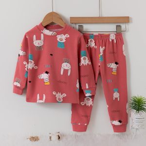 Quality Little Zebra Kids Winter Night Suits skin friendly Cute Warm Pajamas For Children for sale
