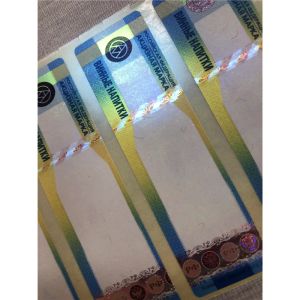 Customed Holographic Security Cigarette Tax Stamp with Personalized Anti