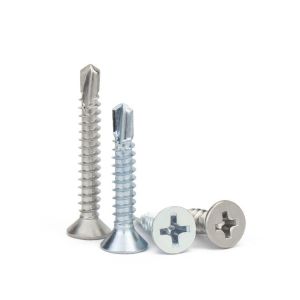 Self Drilling Screw with Phillips Head Metric Measurement and Stainless Steel