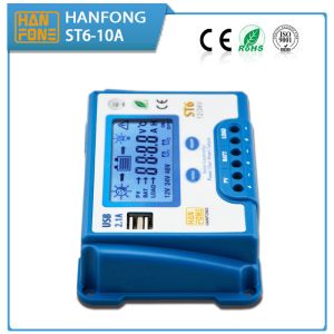 As MPPT Solar Controller st6-10 Solar controller 10A 12v / 24v with bule body
