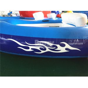 Blue And White Baby Inflatable Water Toys For Swimming Pools SCT EN71