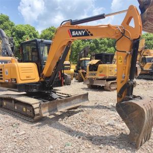 Easy Maintenance Efficient Sany SY60C Excavator Used Construction Machinery