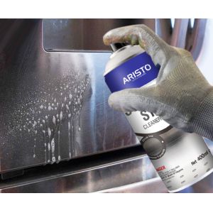 400ml Aristo Stainless Steel Cleaner Household Care Aerosol Spray