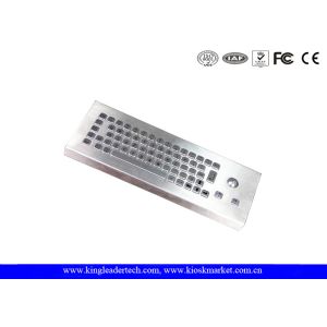 Dust Proof Waterproof Industrial Computer Keyboard With Stainless Steel