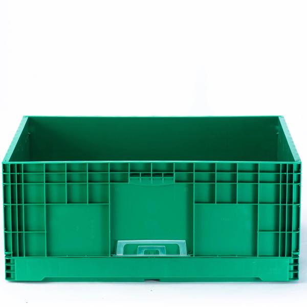 Customized Color Turnover Tote Box Heavy Duty Eco-Friendly Moving Crate for EU