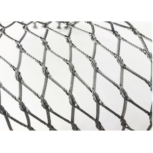 316L Wire Rope Trellis Tomato Growing Plant Stainless Steel Cable Netting