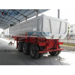 20T 25T 30T 3 Axle OZ Side Dump Semi Trailer