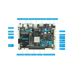 Custom 4G LTE RK3399 Motherboard LVDS/EDP Interface For Display