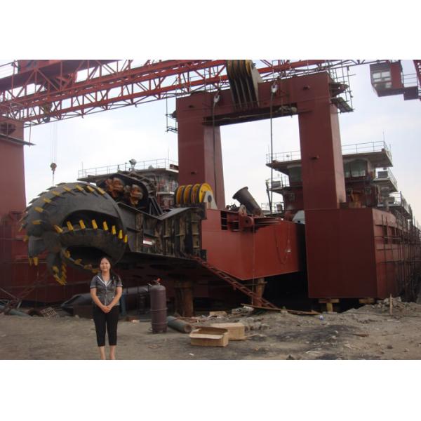 Buy 32 Inch Submersible Dredge 1864KW Engine Power Port Amphibious Coral Seabed at wholesale prices