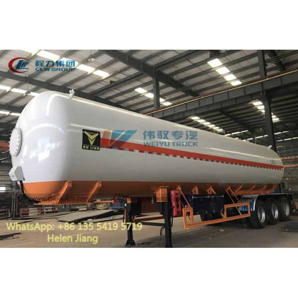 50000L 25T Q345R Q370R Q420R LPG Gas Tank Semi Trailer