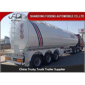50000 Liters 5 Compartments Aluminum Fuel Tanker Trailer