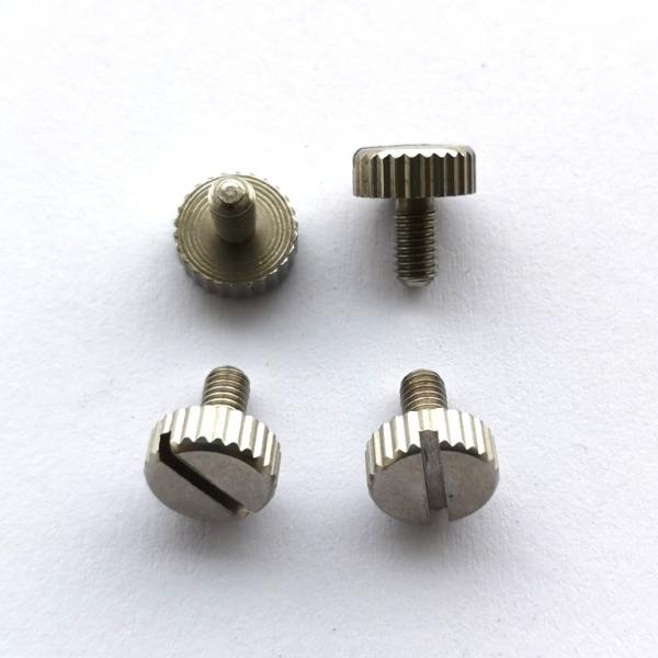 Buy M2.5X6 Stainless Steel Machine Screws knurled head passivated at wholesale prices